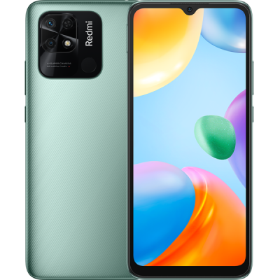 Смартфон, мобильный телефон Xiaomi Redmi 10C 3/64GB Mint Green RU  фото, kupilegko.ru