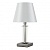 Настольная лампа Crystal Lux Nicolas LG1 Nickel/White  фото, kupilegko.ru