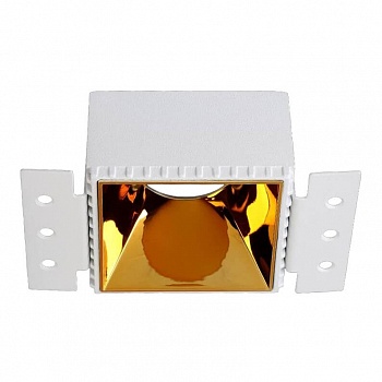 Встраиваемый светильник Crystal Lux CLT 051C1 WH-GO (встраиваемые)  фото, kupilegko.ru