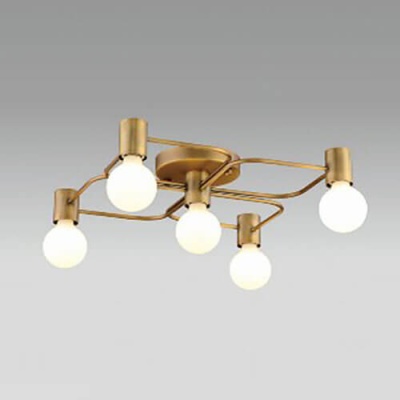 Потолочная люстра Italline Vega PL 6088/5 bronze  фото, kupilegko.ru