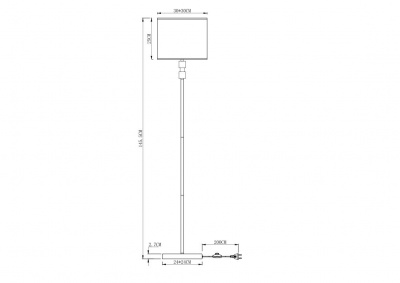 Торшер Arte Lamp North A5896PN-1PB  фото, kupilegko.ru