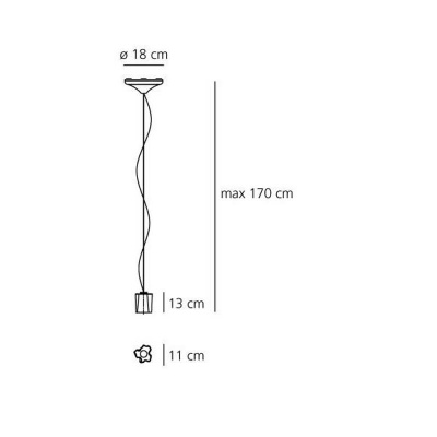 Подвесной светильник Artemide Logico 0388020A  фото, kupilegko.ru