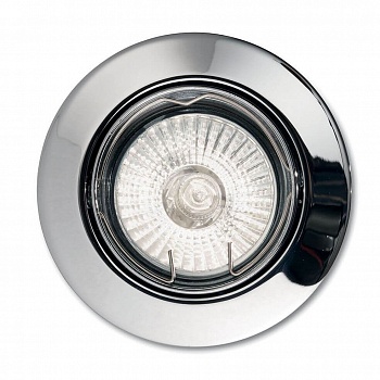 Встраиваемый светильник Ideal Lux Swing Cromo 083131  фото, kupilegko.ru