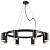 Подвесная люстра Lightstar Rullo (571018+214437-8+203440-8) LR01837840  фото, kupilegko.ru