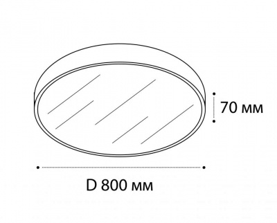 Потолочный светодиодный светильник Italline IT03-1433 white  фото, kupilegko.ru