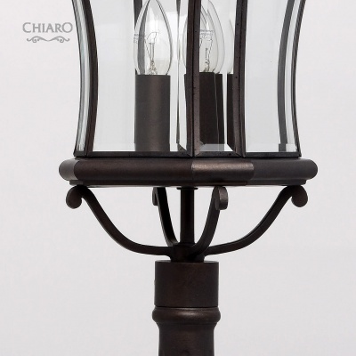 Столб фонарный уличный Chiaro Шато 800040203  фото, kupilegko.ru