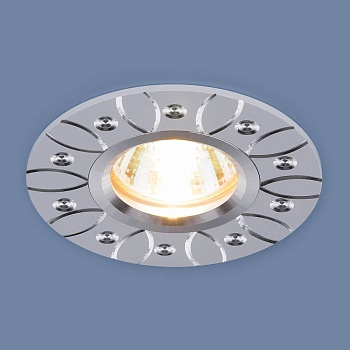 Встраиваемый светильник Elektrostandard 2007 MR16 WH белый 4690389064128  фото, kupilegko.ru