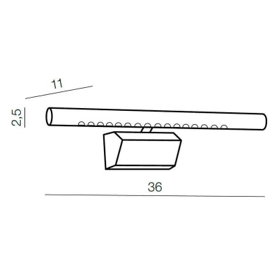 Подсветка для картин Azzardo Lark AZ1699  фото, kupilegko.ru