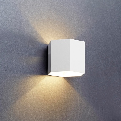 Настенный светильник Zumaline Polygon wl 20070-WH  фото, kupilegko.ru