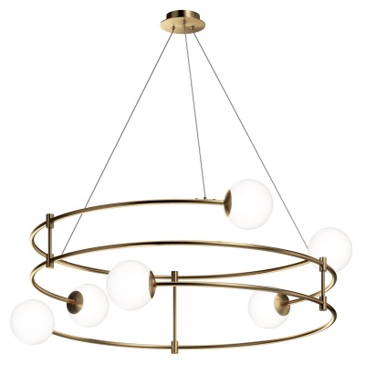 Подвесная люстра Maytoni Balance MOD317PL-06G  фото, kupilegko.ru