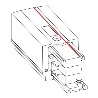 Ввод питания левый Nowodvorski Ctls Power 8232  фото, kupilegko.ru