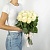 Букет из высоких белых роз Эквадор 11 шт. (70 см)  фото, kupilegko.ru