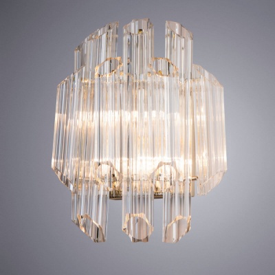 Настенный светильник Arte Lamp Jastin A2848AP-2GO  фото, kupilegko.ru