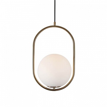 Подвесной светильник Italline Bolla SP 6239 brass  фото, kupilegko.ru