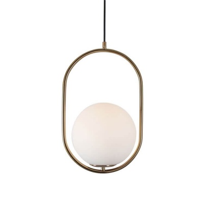 Подвесной светильник Italline Bolla SP 6239 brass  фото, kupilegko.ru