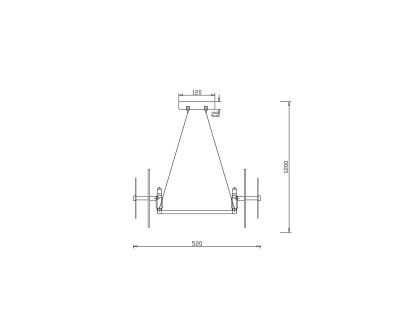 Подвесная люстра Freya Libra FR5172PL-06BS  фото, kupilegko.ru