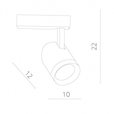 Трековые светильники Arte Lamp Soffitto A1730PL-1BK  фото, kupilegko.ru