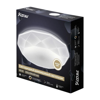 Потолочный светодиодный светильник Ritter Brilliance 52208 9  фото, kupilegko.ru