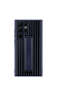 Чехол-крышка Samsung EF-RS908CNEGRU для Galaxy S22 Ultra, поликарбонат, темно-синий  фото, kupilegko.ru