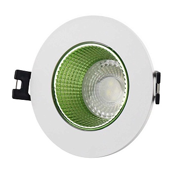 Встраиваемый светильник Denkirs DK3020WGR DK3061-WH+GR (встраиваемые)  фото, kupilegko.ru