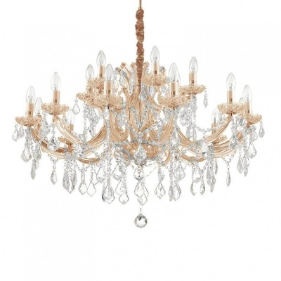 Подвесная люстра Ideal Lux Napoleon SP18 Oro 167411  фото, kupilegko.ru