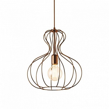 Подвесной светильник Ideal Lux Ampolla-1 SP1 Rame 166209  фото, kupilegko.ru