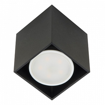 Потолочный светильник Fametto Sotto DLC-S602 GU10 Black  фото, kupilegko.ru