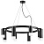 Подвесная люстра Lightstar Rullo (571018+214437-4+214487-4+202431-8) LR0183748741  фото, kupilegko.ru