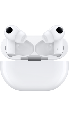 Bluetooth-гарнитура HUAWEI FreeBuds Pro, керамически белая  фото, kupilegko.ru