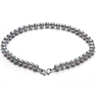 Ожерелье серебро, жемчуг, NP671  фото, kupilegko.ru