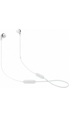 Bluetooth-гарнитура JBL T215BT, белая  фото, kupilegko.ru