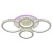 Потолочная светодиодная люстра Profit Light 8052/2+2 WHT  фото, kupilegko.ru