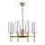 Подвесная люстра Newport 7328/C brass без абажуров М0065194  фото, kupilegko.ru