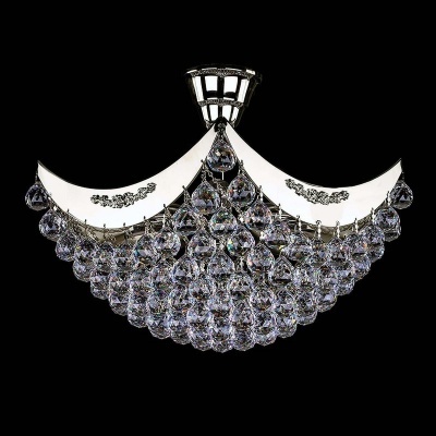Потолочный светильник Artglass Fiona II. Nickel CE  фото, kupilegko.ru