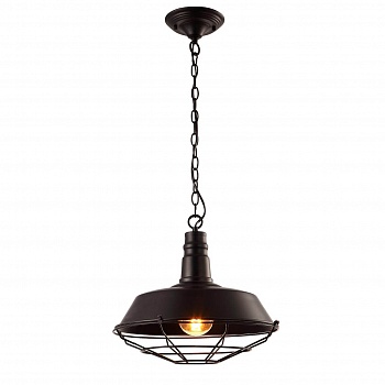 Подвесной светильник Arte Lamp Ferrico A9183SP-1BK  фото, kupilegko.ru