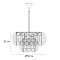 Подвесная люстра Arte Lamp Evelyn A4073LM-7PB  фото, kupilegko.ru