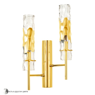 Бра, светильник настенный накладной Crystal Lux Primavera AP2 Gold  фото, kupilegko.ru