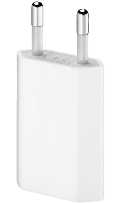 Зарядное устройство сетевое Apple USB 5 Вт MD813ZM/A, белое  фото, kupilegko.ru