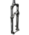 Вилка, 27,5", SRAM, FS RCNS RL 27 Q 100 DFB FB 42T D1, 00.4020.343.001 SRAM  фото, kupilegko.ru