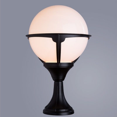 Уличный наземный светильник Arte Lamp MONACO A1494FN-1BK  фото, kupilegko.ru