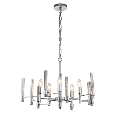 Подвесная люстра Indigo Favara 11040/5P Chrome V000457  фото, kupilegko.ru