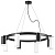 Подвесная люстра Lightstar Rullo (571018+214437-4+214486-4+202430-8) LR0183748640  фото, kupilegko.ru