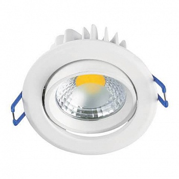 Встраиваемый светодиодный светильник Horoz Melisa-5 5W 2700К белый 016-008-0005 HRZ00000383 (встраиваемые)  фото, kupilegko.ru