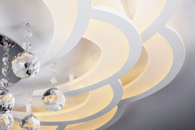 Потолочный светодиодный светильник Escada 10236/S LED  фото, kupilegko.ru