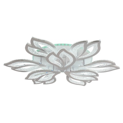Потолочная светодиодная люстра Profit Light 8045/6+3 WHT  фото, kupilegko.ru