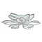 Потолочная светодиодная люстра Profit Light 8045/6+3 WHT  фото, kupilegko.ru