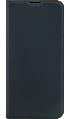 Чехол-книжка Deppa для Samsung Galaxy A12, полиуретан, черный  фото, kupilegko.ru