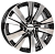Литые колесные диски Carwel Гирвас 185 (Octavia) 7x17 5x112 ET48.5 D57.1 Чёрный с полированной лицевой частью (36600)  фото, kupilegko.ru