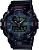 Японские наручные мужские часы Casio GA-700RGB-1A. Коллекция G-Shock  фото, kupilegko.ru