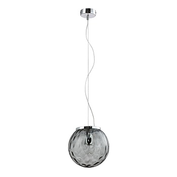 Подвесной светильник Crystal Lux Mayo SP1 D200 CHrome/Blue  фото, kupilegko.ru